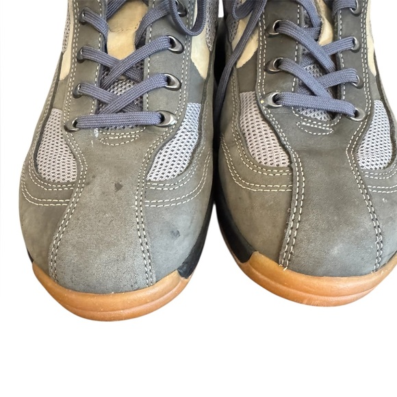 JOYA Women's Venezia Walking Shoe, Light Grey Leather Comfort Casual size 9.5 - Picture 6 of 11